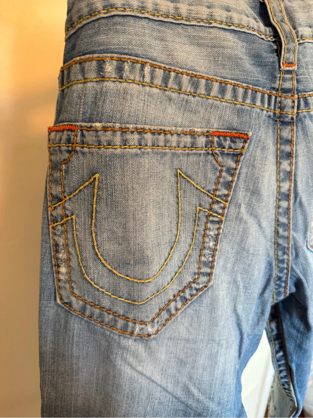 True Religion distressed front